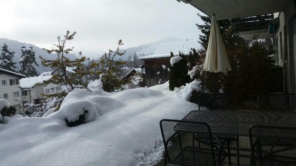 Casa Pignia Lägenhet Laax Exteriör bild